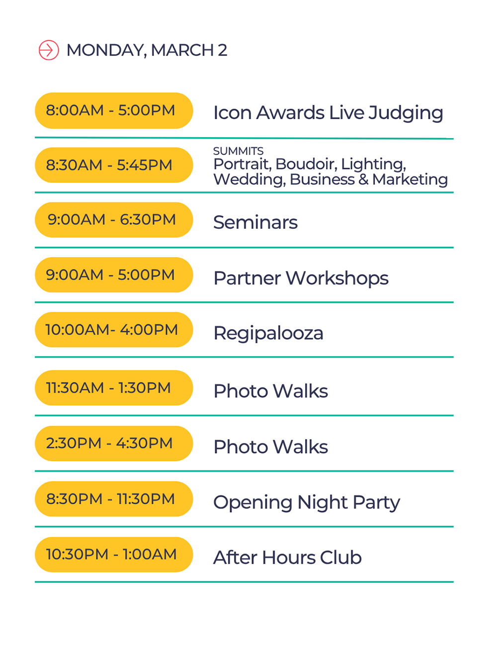 WPPI26_Agenda_Monday WPPI 2026 Monday agenda